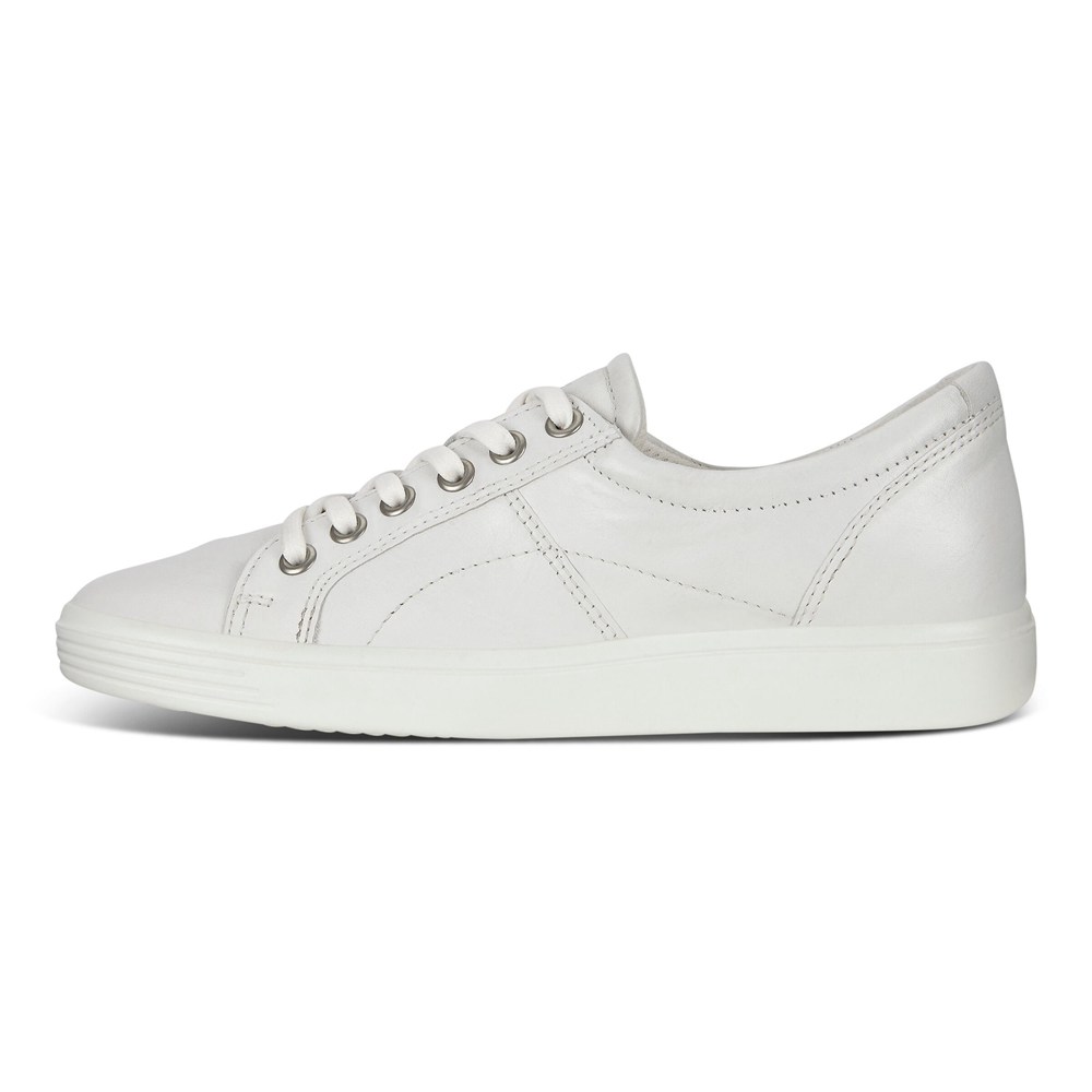 Womens Sneakers - ECCO Soft Classic - White - 8139ZIUSB
